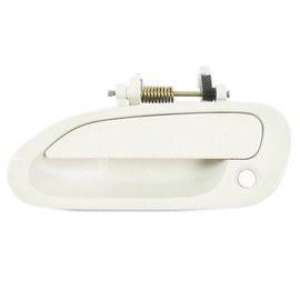 ADVANCE IGNITION Front Left Driver Side Exterior Outside Door Handle Compatible with Honda 98-02 Accord NH578 Taffeta White 1998 1999 2000 2001 2002