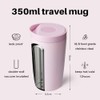 BOTTLE BOTTLE Taza de viaje aislada de 350ml con tapa