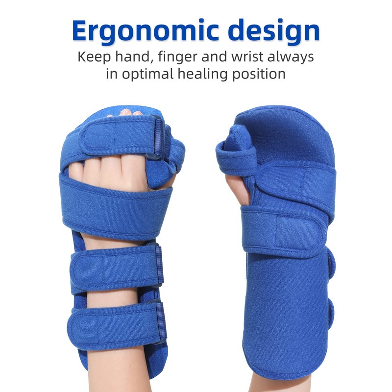 Fanwer Resting Hand Splint, Stroke Hand Therapy Equipment for Stroke