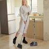 Broom and Dustpan Set, Dust pan with Long Handle, Broom