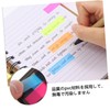 Set of 2 Sticky Notes, Indexes, Headers, Film, Transparent, Dull