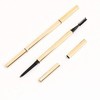 Gold Double Fine Eyebrow Pencil - Professional Precision Definition Makeup