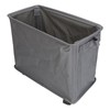 Rolling Slim Laundry Basket On Wheels with Carry Handle Collapsible