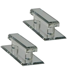 Gordon Glass® Clear Acrylic Self-Stick Mirror Pulls - Pack of 2