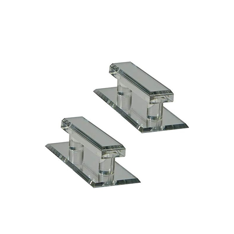 Gordon Glass® Clear Acrylic Self-Stick Mirror Pulls - Pack of