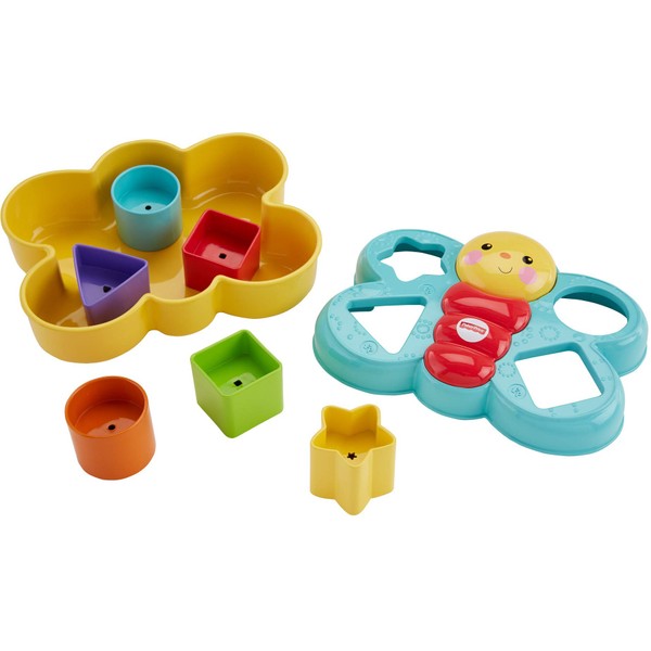 Fisher-Price Butterfly Shape Sorter for 6 months and up,1 pcs
