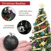 Taeku Christmas Baubles Set, 100 Pieces Christmas Tree Decorations, Plastic,
