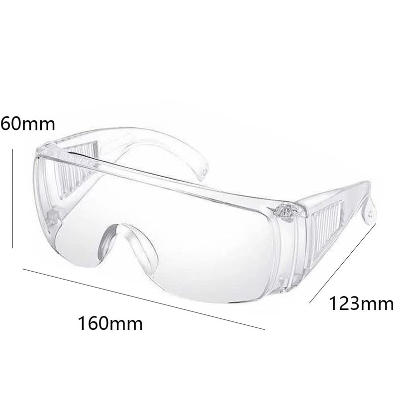 JSYPWEIJIE 3-Piece Goggles, Anti-Fog Glasses, Unisex Safety Goggles, Protective Glasses,