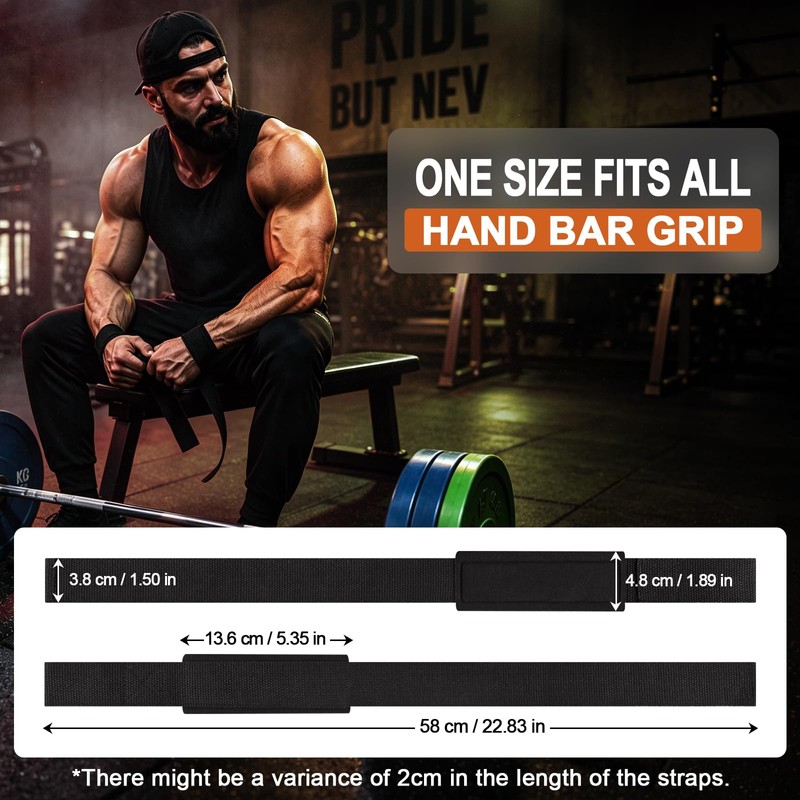Lifting Straps - Wrist Straps for Men and Women
