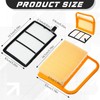 Briwooody 8 Pack Air Filter with Pre Cleaner Compatible with