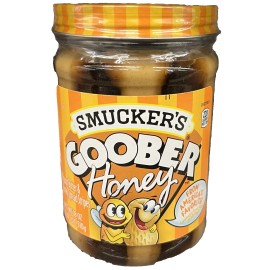 Smuckers Goober Honey Peanut Butter & Honey Spread Stripes 18 oz Smucker's
