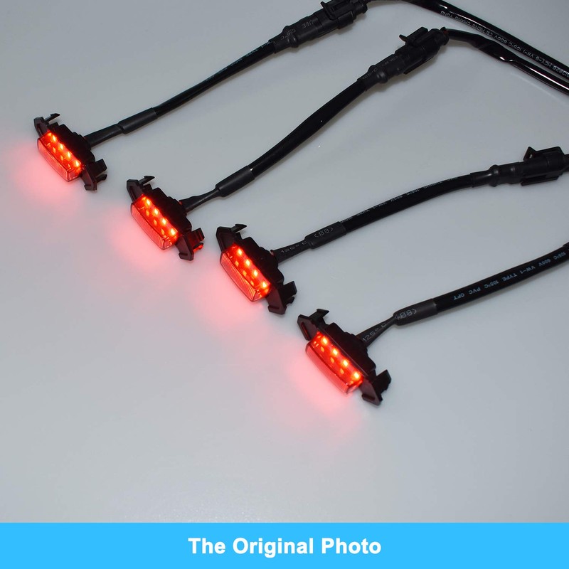Boigoo Front Grill Lights for Tacoma TRD Pro Grille Light