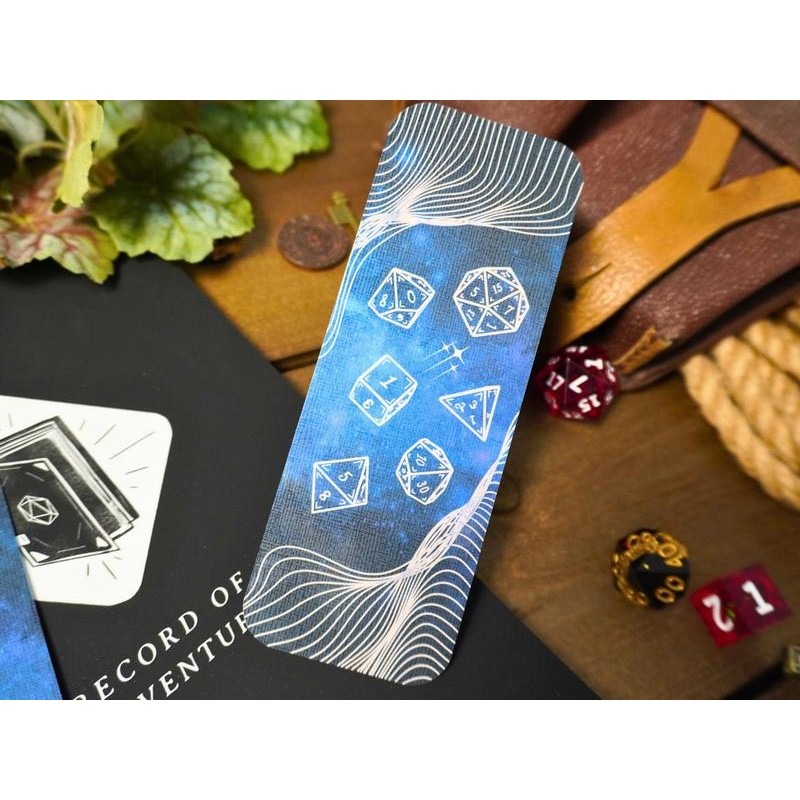 D20 Galaxy Bookmark