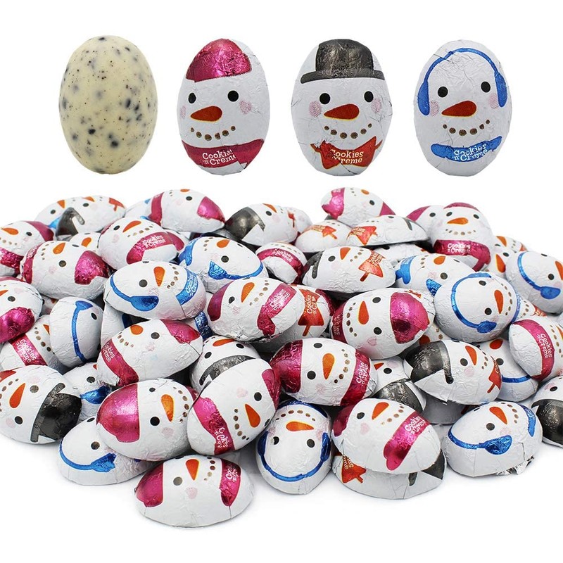 Fruidles Christmas Milk Chocolate Cookies & Cream Snowmen Party Bag