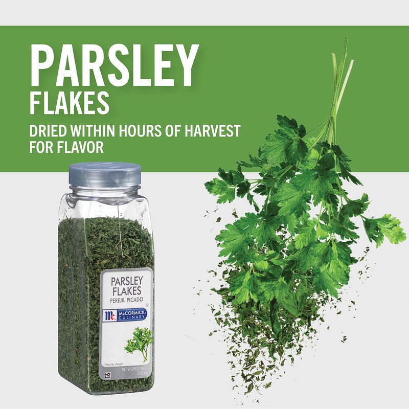 McCormick Culinary Parsley Flakes, 2 oz - One 2 Ounce
