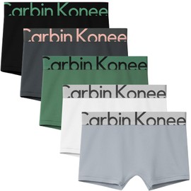 VIVIMODA Women's Boxer Shorts, Boy-Length, Sports Shorts, Cotton, Modal, Breathable, Sweat Absorbent, Stretch, Half Length, Women's, Freedom of Movement (Set of 5), M