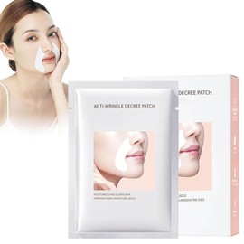 Nasolabial Wrinkle Plaster, Plaster for Nasolabial Folds, Lift Mask for Facial Wrinkles, Reduction and Smoothing Wrinkles Around Forehead, Eye, Mouth and Upper Lip Eye Patch