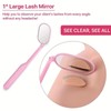 Lash Clusters Kit with Lash Mannequin Head & Eyelash Tweezers,