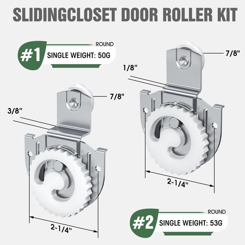 Sliding Closet Door Roller,Closet Doors Rollers Replacement and Bypass Wheels