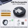 XSDeTu 2 Pack Rechargeable Battery Operated Pendant Lights, Modern Farmhouse