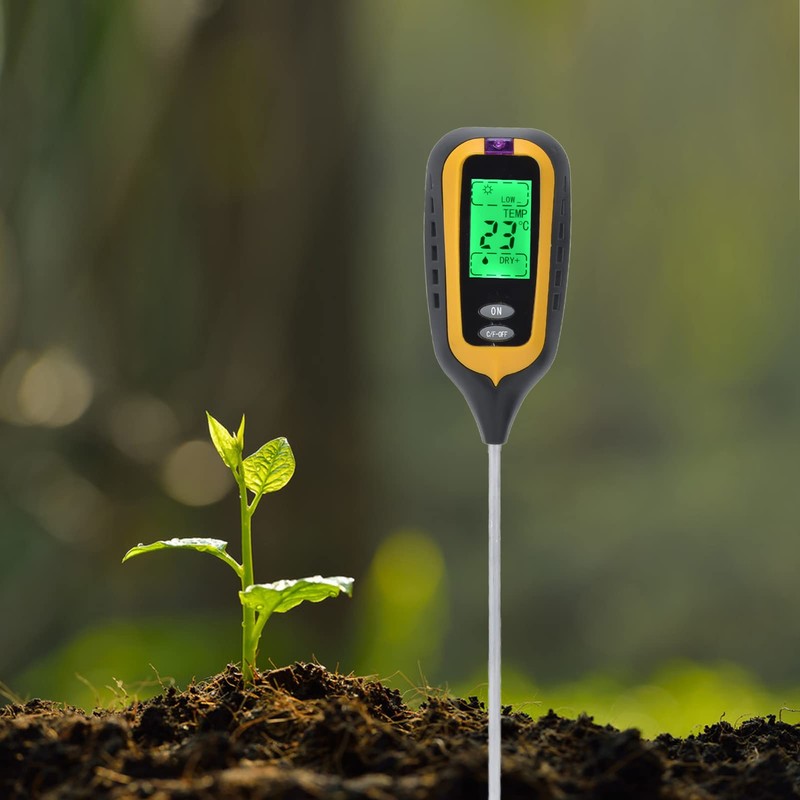 Atyhao Multipurpose High Accuracy Soil PH Meter Easy to Use