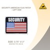 RYNO GEAR Embroidered Sew-On Patch Bundle for Uniforms. (Security American