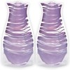 MODGY Expandable Flower Vase, Plastic Decorative Modern Foldable Printed Vases