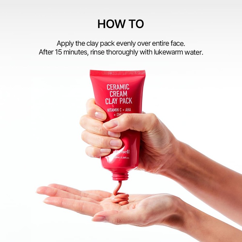 Parnell Aha Omija Ceramic Cream Clay Pack 100ml / 3.38