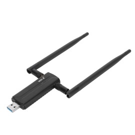 USB 3.0 WiFi6E AX5400M WiFi Adapter 802.11AX Triple Band 6GHz 5GHz 2.4GHz Dual 6dBi Antennas Wireless Network Adapter