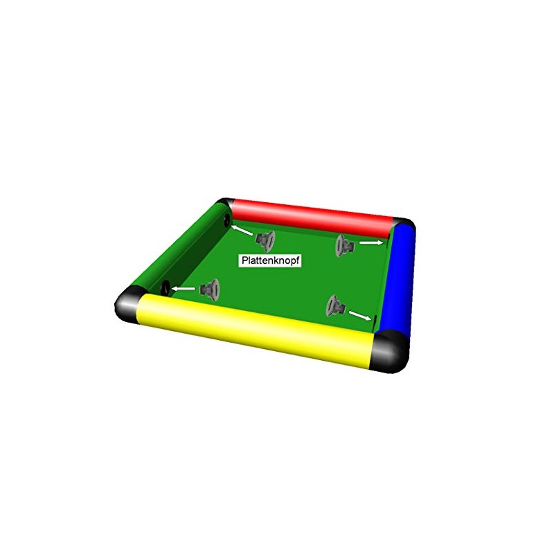 Movea Ndstic 875016 – Plate Red 40 x 40 cm