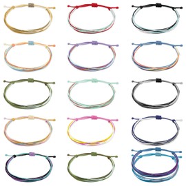 Harry and Henry Friendship Bracelets for Women Gifts Christmas Stockings Stuffers Waterproof Ankle Bracelets Adjustable String Bracelet Stacks Jewelry Friendship Gifts
