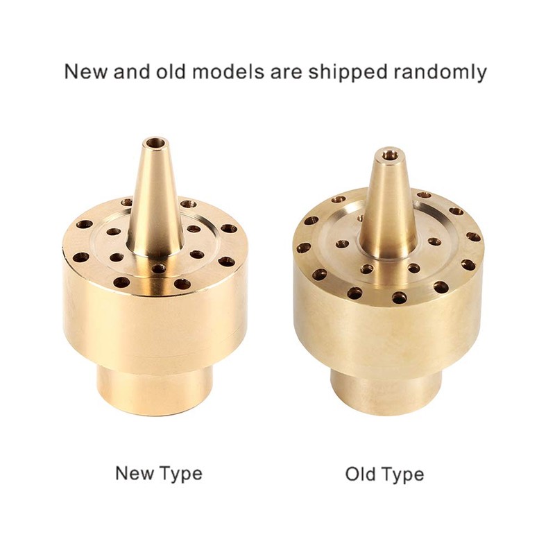 Fdit 1/4" / 1/2" / 3/4" Brass Column Fountain Nozzle