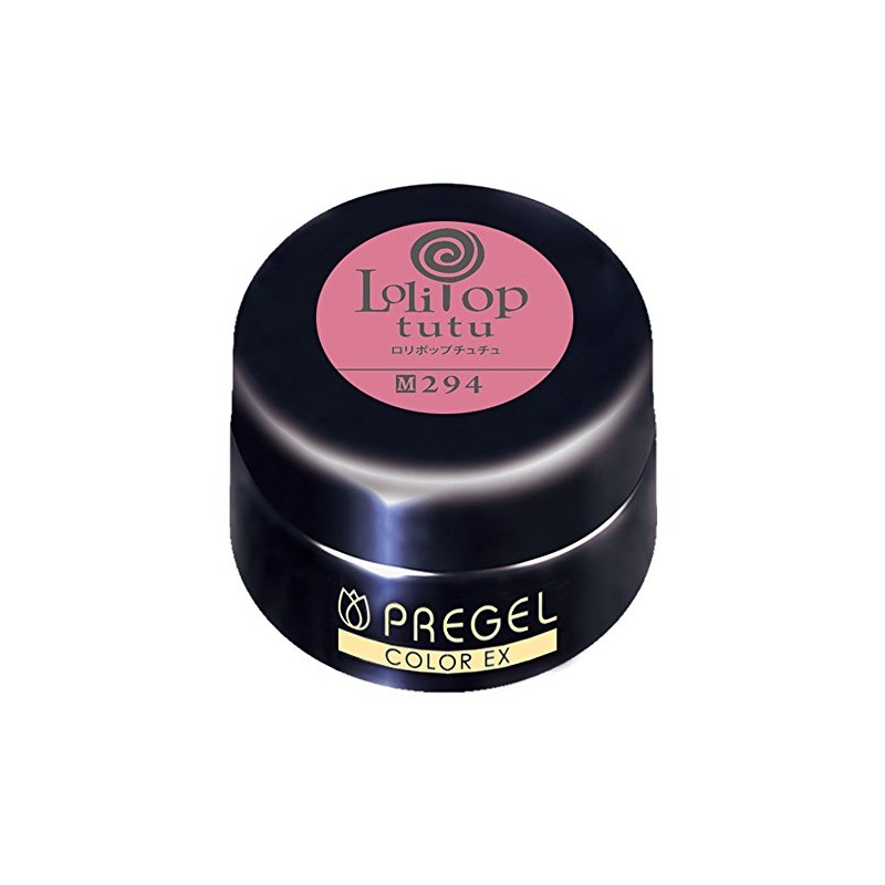 Pregel Gel Nail Color EX, Milky Carrot 300 safety pink
