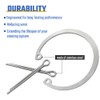 Rear Axle Wheel Bearing Kit with Seals Compatible with Honda