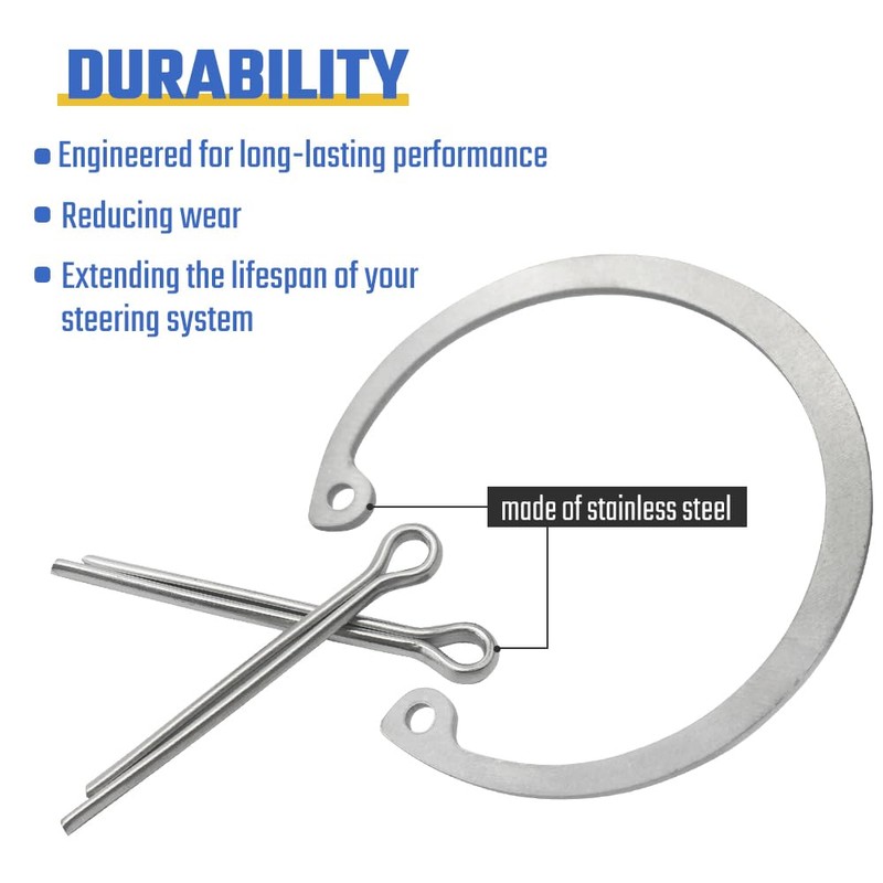 Rear Axle Wheel Bearing Kit with Seals Compatible with Honda