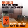 SMELLEZE Natural Ash Tray Smell Remover Deodorizer: 2 lb. Granules