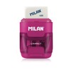 MILAN 151008 2 in 1 Sharpener and Eraser - Assorted