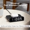 iHome Wireless Charger with Digital Alarm Clock