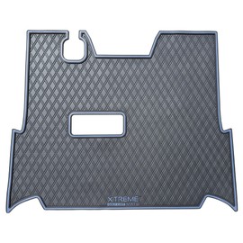 Xtreme Mats for StarEV Sirius Full Coverage Double Diamond Rubber Golf Cart Floor Mat - Fits Star Sirius Models Only - Overlay Protective Floor Liner Accessory for Golf Carts (Ocean Mist)