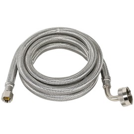 Certified Appliance DW72SSL Braided Stainless Steel Dishwasher Connector... - 6 ft.; Stainless Steel