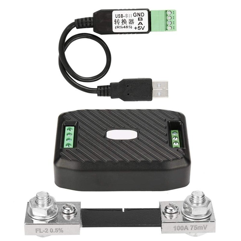 PZEM017 DC Consumption Meter Multifunction Walfront PEACEFAIR DC Voltage Current