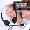 Auricular de Centro de Llamadas Celular con Micrófono Audifono Binaural