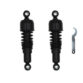 RAParts 10.5" Rear Suspension Shock Set Fits Harley Davidson Model(s) Dyna Sportster