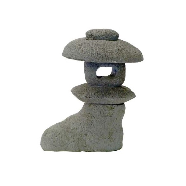 Solid Rock Stoneworks Concrete Small Rock Garden Pagoda- 18in Tall