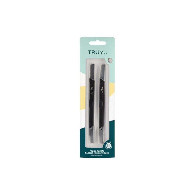 Truyu - Rasuradoras Faciales Premium de Doble Cuchilla (2 Piezas)