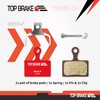 Top Brake Shimano XTR-M9100 RX400/810 Tektro HD-R310 510 TRP-Hylex |