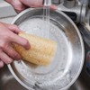 Esponja de Lufa Natural, 4 unidades Estropajo para Cuerpo, Esponja