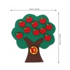 NUOBESTY Addition Subtraction Math Games Teaching Numbers Felt Tree Board