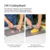 iBasingo Ti5001P Lightweight Titanium Chopping Board for Kitchen Outdoor Camping