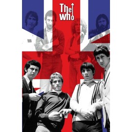(24x36) The Who (Group, Union Jack) Music Poster Print